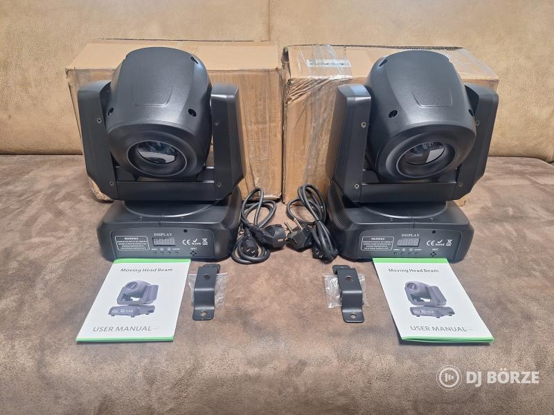 Eladó 2 db új, 85 watt teljesítményű 1/3 prizmás robotlámpa