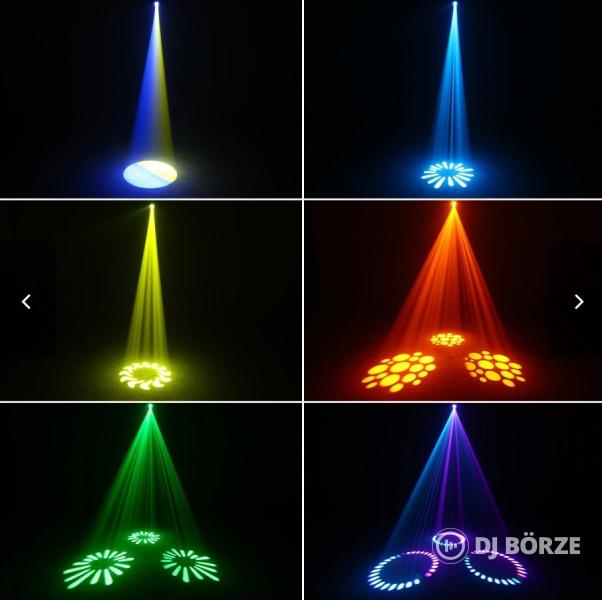 Eladó 2 db új, 85 watt teljesítményű 1/3 prizmás robotlámpa