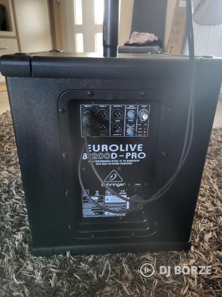 Behringer B1200D Pro + Blaupunkt PA10 (bluetooth)