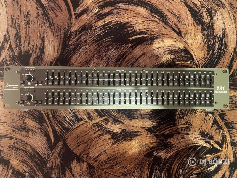 EQ231 EQ-231 2x31sávos EQ Equalizer
