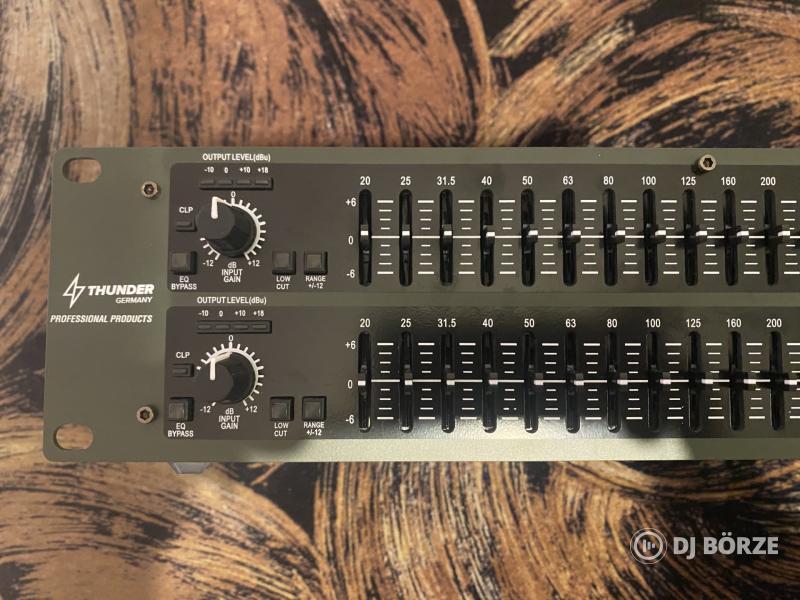 EQ231 EQ-231 2x31sávos EQ Equalizer