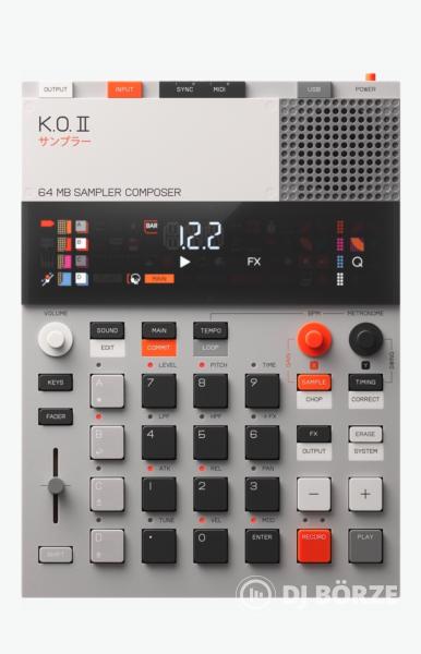 Teenage Engineering EP-133 K.O. II sampler szekvenszer groovebox