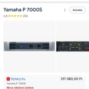 Yamaha p7000s végfok