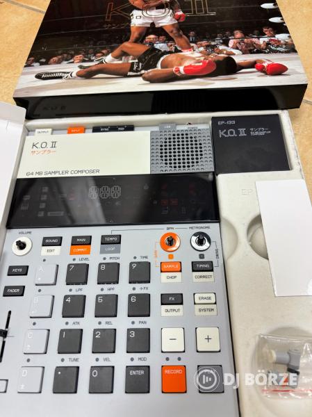 Teenage Engineering EP-133 K.O. II sampler szekvenszer groovebox