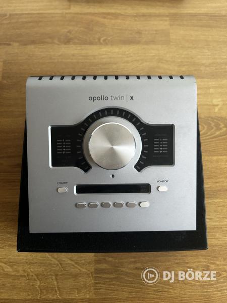 Universal Audio Apollo Twin X DUO GEN2 (Essentials+ Plugin csomag, Thunderbolt-3 kábel)