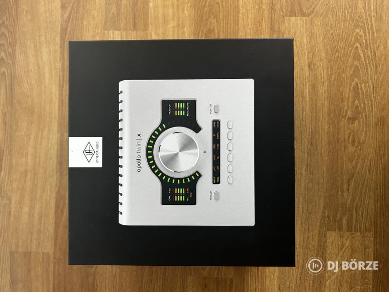 Universal Audio Apollo Twin X DUO GEN2 (Essentials+ Plugin csomag, Thunderbolt-3 kábel)