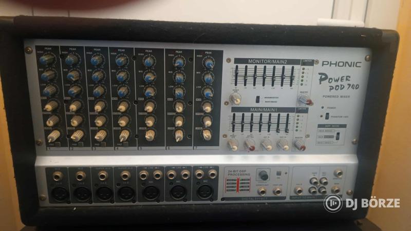 Keverőerősítő és Hangfalpár