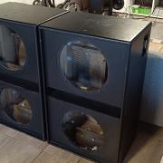 Gyári dupla 15" (38cm) EAW mély / mélyközép ládák párban