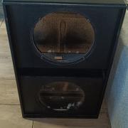 Gyári dupla 15" (38cm) EAW mély / mélyközép ládák párban