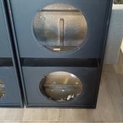 Gyári dupla 15" (38cm) EAW mély / mélyközép ládák párban