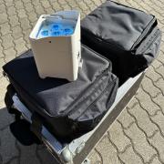 Akkumulátoros PAR lámpa - 6x18W - RGBWA+UV