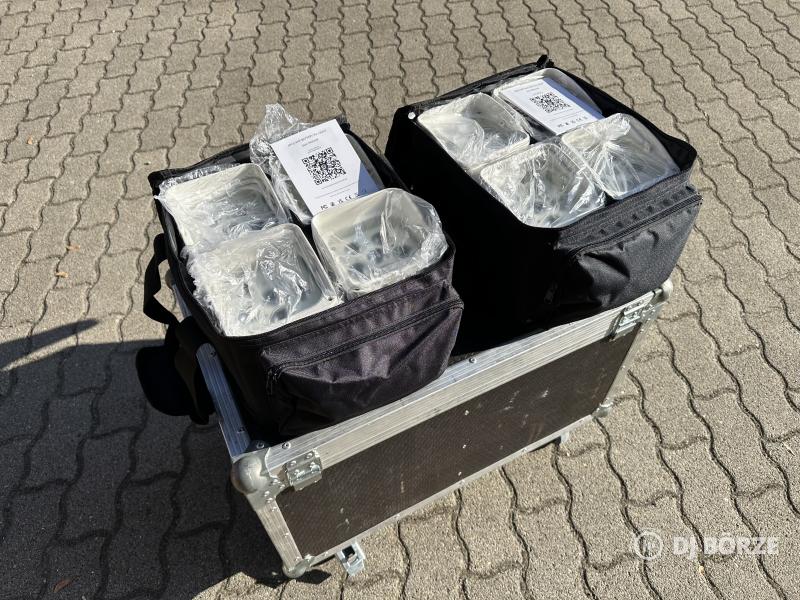 Akkumulátoros PAR lámpa - 6x18W - RGBWA+UV