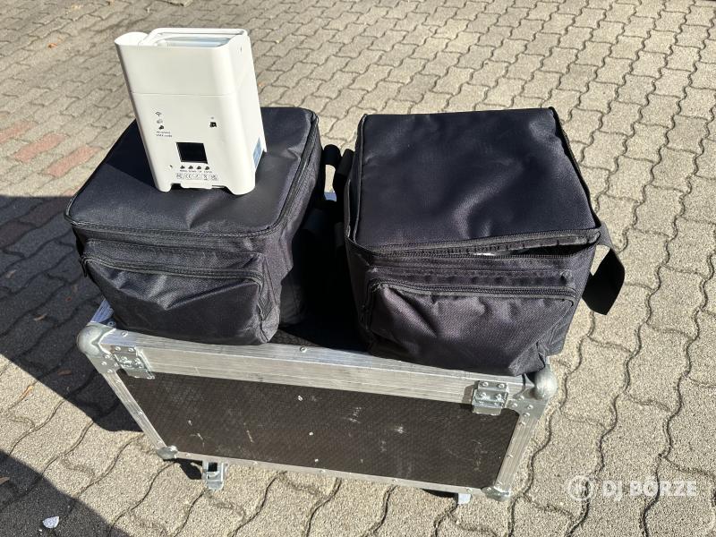 Akkumulátoros PAR lámpa - 6x18W - RGBWA+UV