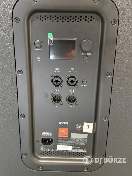 JBL PRX 915 és 915 XLF egyben a szett, 4 alkalommal használt