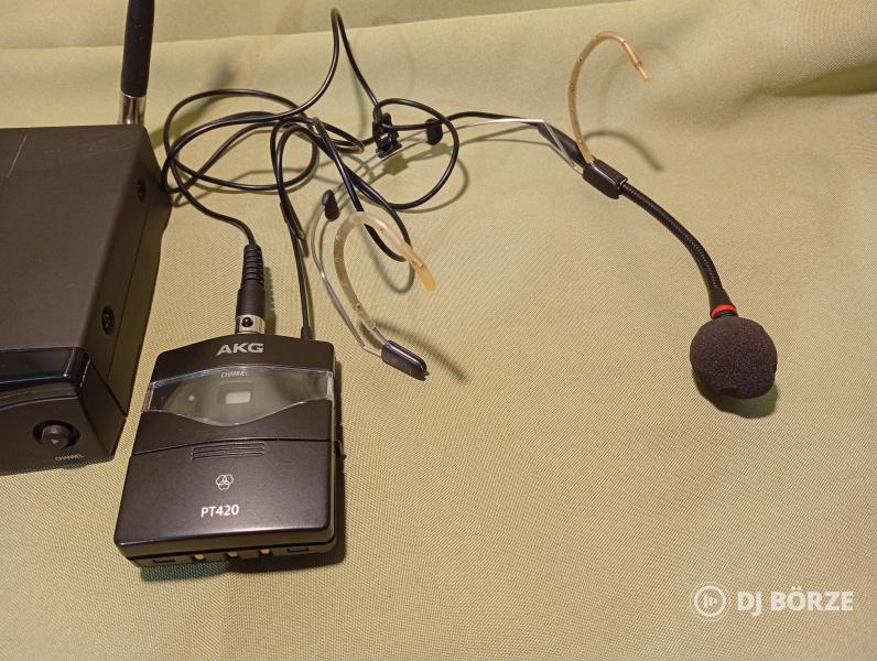 AKG vezeték nélküli fejmikrofon szett ELADÓ
