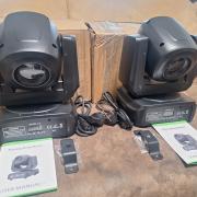 Eladó 2 db új, 85 watt teljesítményű 1/3 prizmás robotlámpa