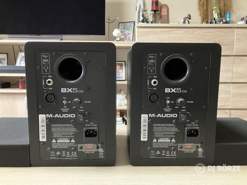 M-Audio BX5 D3 aktív stúdiómonitor pár