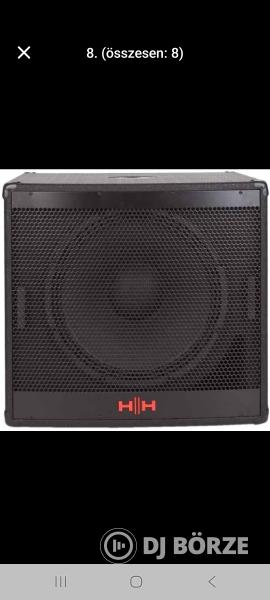 H&H Electronics VRS 118 A aktív sub
