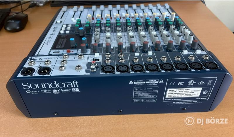 Soundcraft 12 keverő