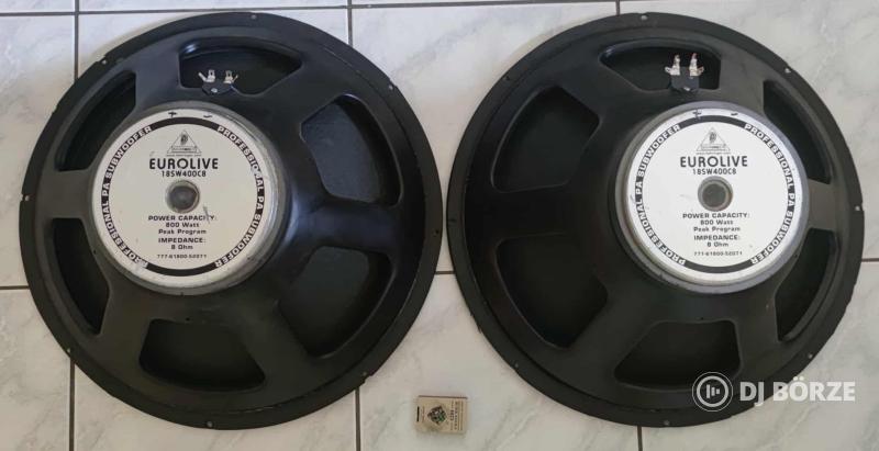 Behringer 18" mély hangszóró pár eladó