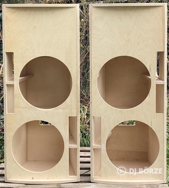 2x15" Rétegelt trapéz ládák