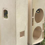 2x15" Rétegelt trapéz ládák