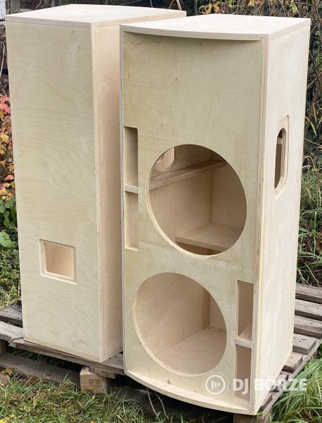 2x15" Rétegelt trapéz ládák