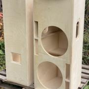 2x15" Rétegelt trapéz ládák