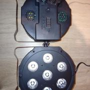 2db van! U king Rgbw led par 7x12w multi chip-es (beszámítás is)