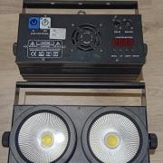 Utolsó 2db van! Cob Led 200w hideg, meleg Blinder, sokkoló (Beszámítás is)