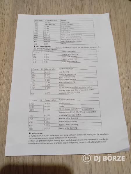 Utolsó 2db van! Cob Led 200w hideg, meleg Blinder, sokkoló (Beszámítás is)