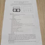 Utolsó 2db van! Cob Led 200w hideg, meleg Blinder, sokkoló (Beszámítás is)