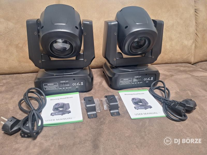 Eladó 2 db új, 85 watt teljesítményű ledes, 1/3 prizmás robotlámpa