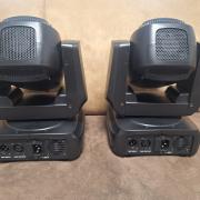 Eladó 2 db új, 85 watt teljesítményű ledes, 1/3 prizmás robotlámpa