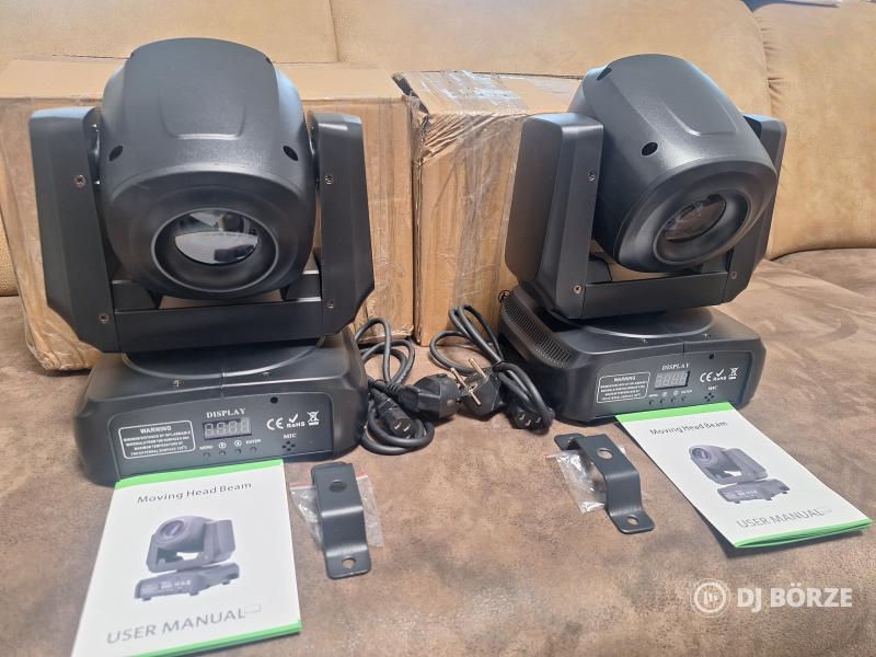 Eladó 2 db új, 85 watt teljesítményű ledes, 1/3 prizmás robotlámpa