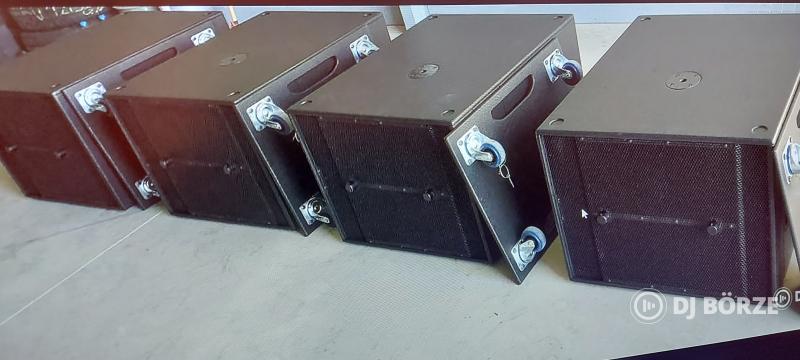 4 Darab NEXO LS-18 Mélyláda dollival.