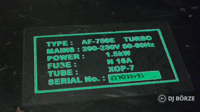 Astro AF-750E Turbo Strobe hàz+alaplap