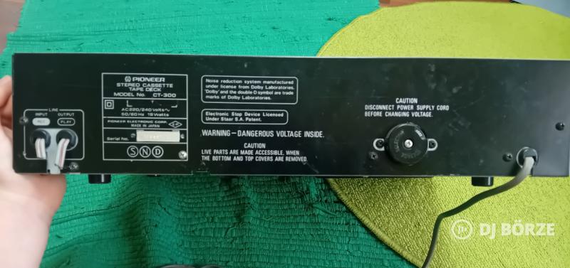 Pioneer CT-300 akatrésznek, vagy javítani