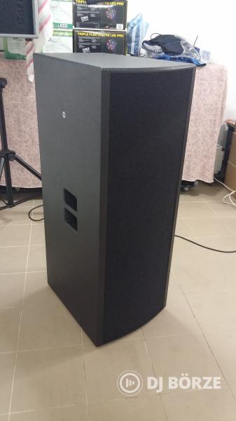 Új Topláda (2x15"+1,4") 1000/2000W 4 Ohm