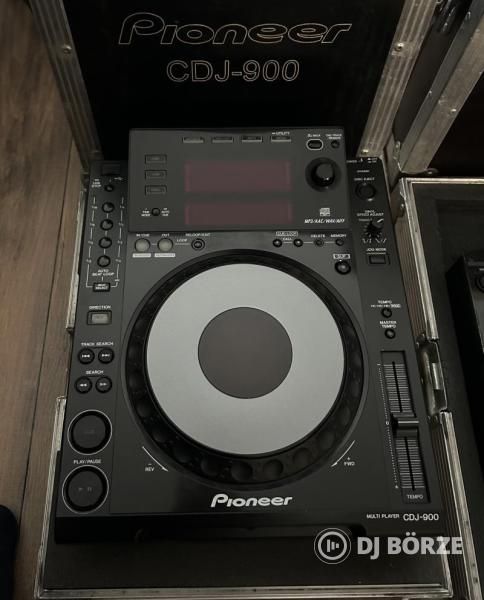 Pioneer CDJ 900 pár (2db) + rack