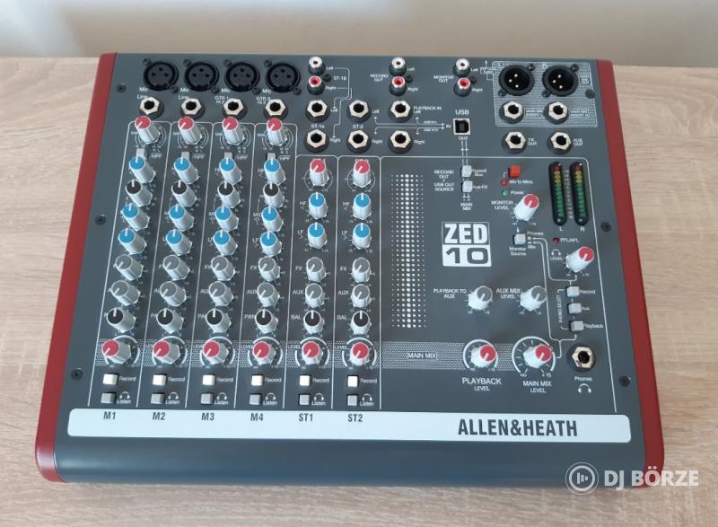 Allen & Heath ZED-10 zenekari keverő