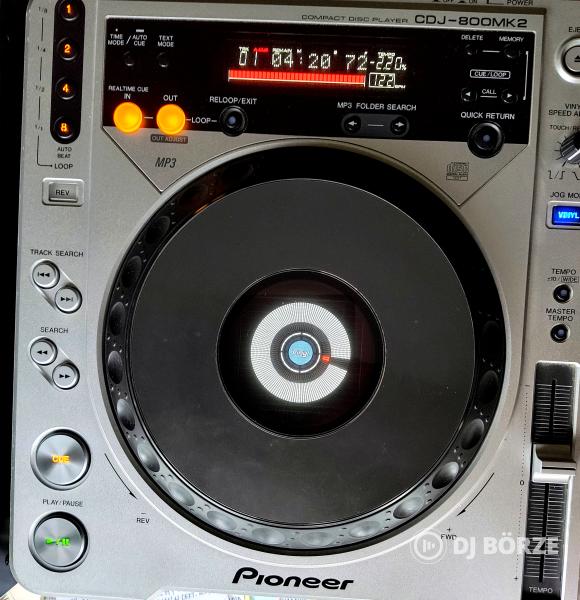 Eladó Pioneer DJM 500.,2xCDJ 800 MK2 Egerben.