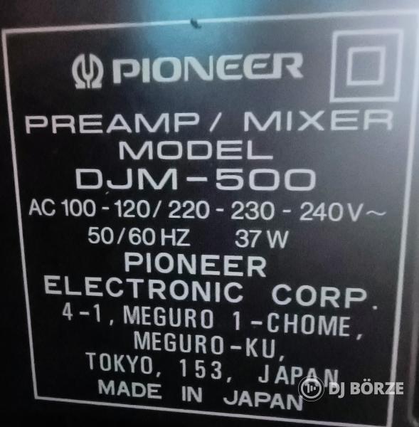 Eladó Pioneer DJM 500.,2xCDJ 800 MK2 Egerben.