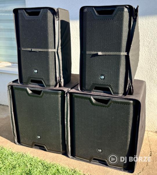 LD Systems ICOA 18 Subok és 15 Topok