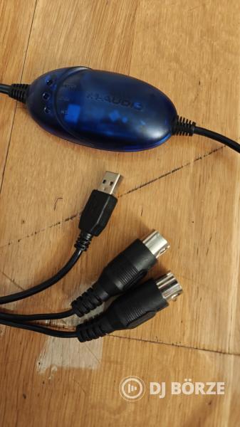 Allen & Heath Xone 1D Dj kontroller + M-Audio midi átalakító