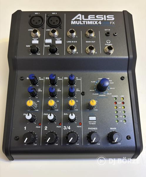 Alesis multimix4 fx keverőpult