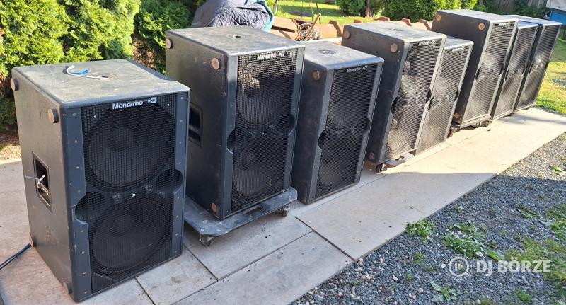 Montarbo 215SA aktív dupla sub 800W