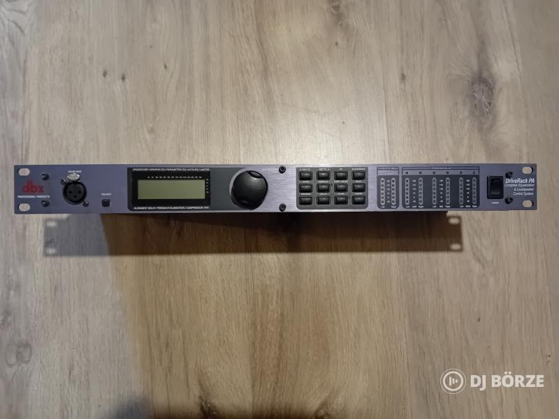 Dbx driverack pa (beszámítás is)