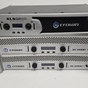 Crown XLS-2500 és 2db XTi-2000