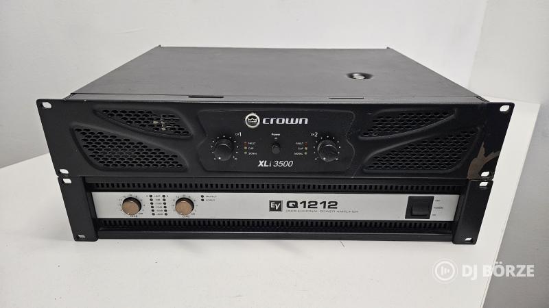 Crown XLi-3500 és Electro-Voice Q1212